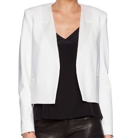 Theory Jackets & Blazers - Ivory Theory Nabiel C Boxy Suit Jacket Size 6